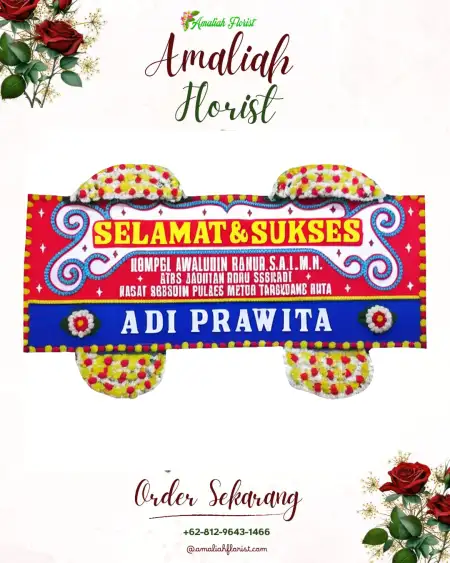 Papan Bunga Ucapan Selamat Candinata