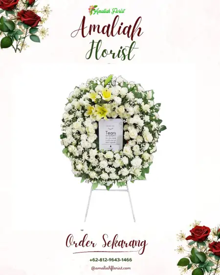 Krans Bunga Duka Candinata